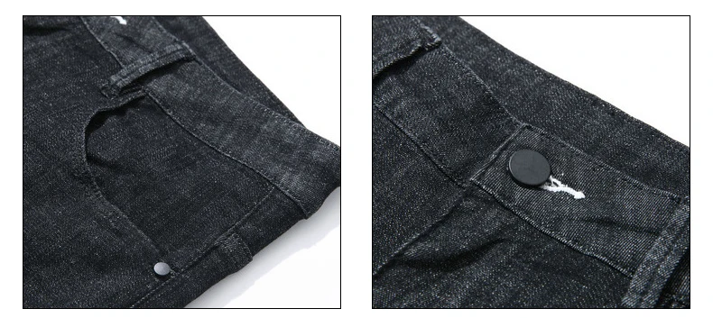 Пионерский лагерь новые джинсовые шорты мужские брендовая одежда модные однотонные джинсы Шорты мужчины тонкие летние бермуды мужской