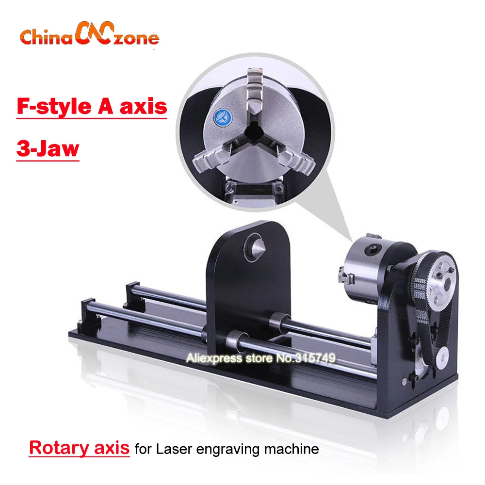 

Лазерный гравировальный станок для вращающейся оси/роторный зажим/цилиндрическая гравировальная вращающаяся ось/патрон для лазерной машины