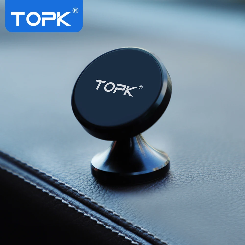 

TOPK Magnetic Holder for iPhone Xs Max 8 7 6 Air Vent Mount Holder Stand for Phone in Car Universal Mobile Phone Holder Stand