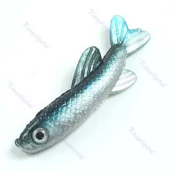 

Soft 60mm Tiddler Bait Fluke Fish Fishing Saltwater Lure Tackle fishing bait
