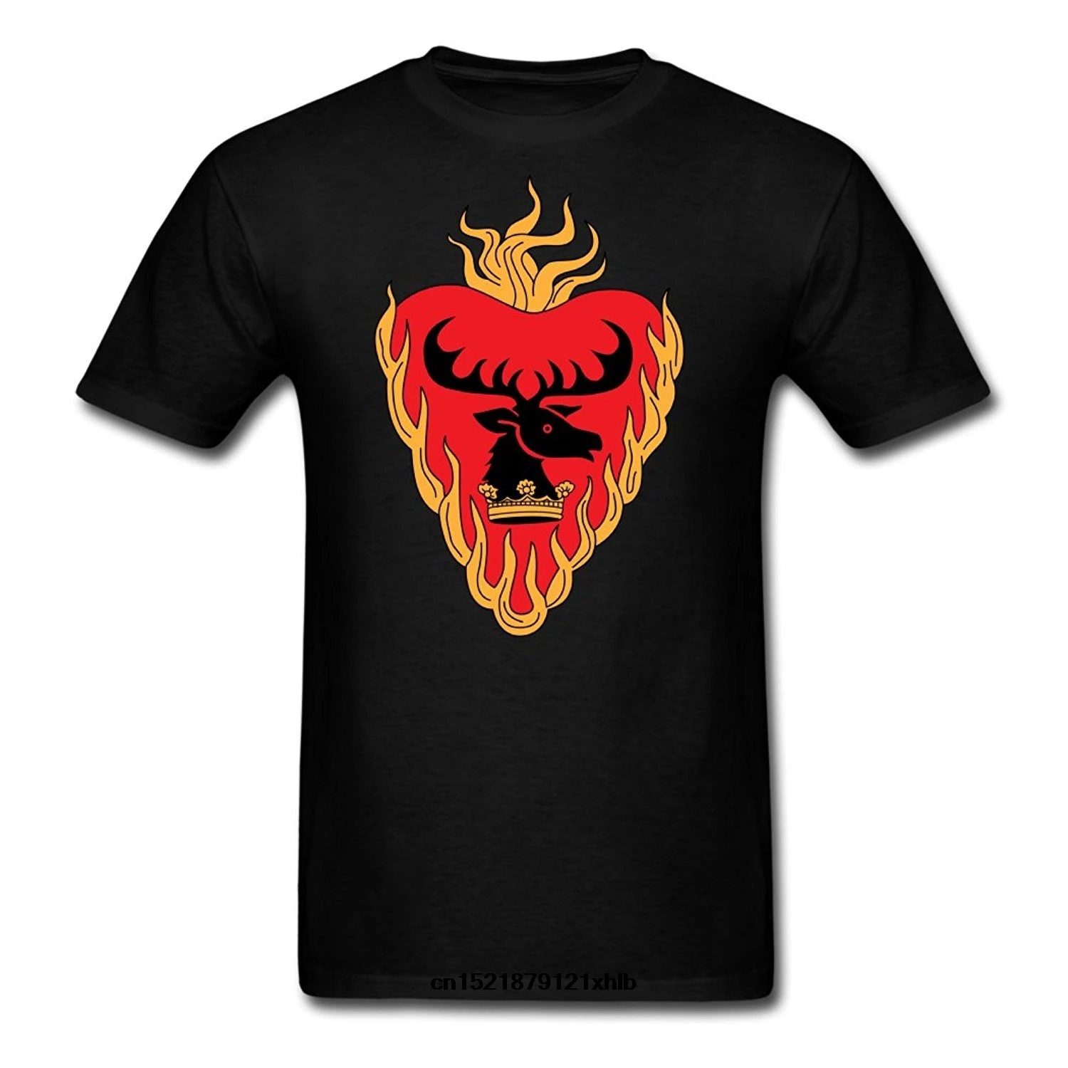 

Men T shirt Fashion Asoiaf Stannis Baratheon Short Sleeve s funny t-shirt novelty tshirt women