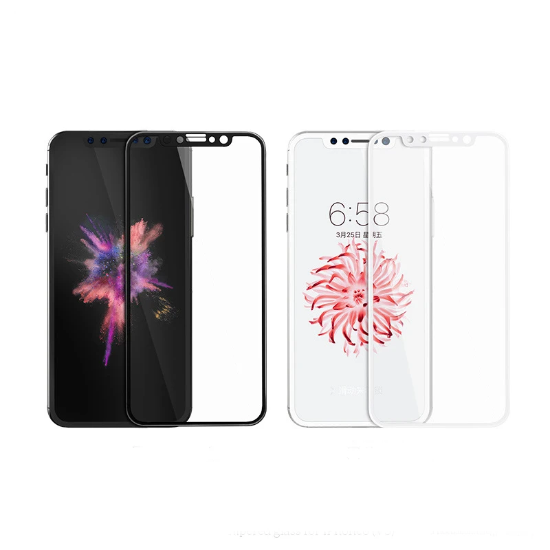 

2017 New Arrival 2.5D 9H Tempered Glass for iPhone X Anti Scratch Screen Protector For iPhone X Glass Film