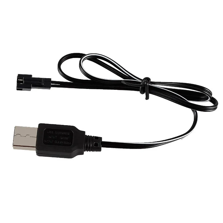 

3.2V 4.8V 6V 7.2V 9.6V SM-2P KET-2P JST 250Mah USB Ni-Cd/Ni-Mh Battery Charger Charge Cable For RC Car ship Robot Spare Parts