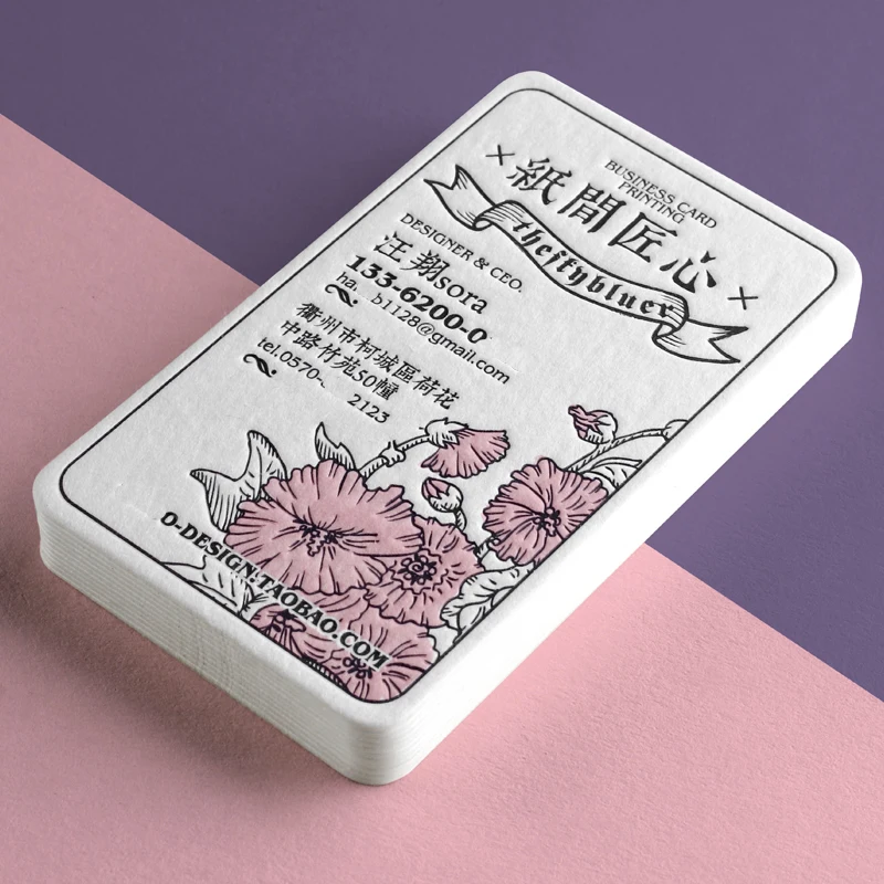 

Custom Business Card Both/Double Side Gold/Silver Foil Card Printing Custom Material 3500gsm Black Paper High Quality MP013