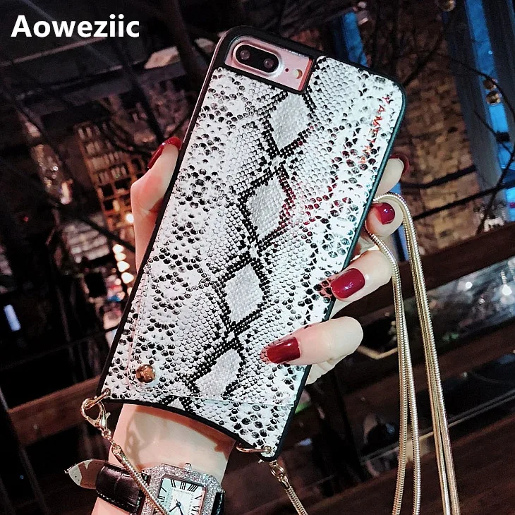 Aoweziic New luxury leather for iphoneX XS MAX XR phone