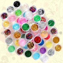 Новинка года! 60X дизайн ногтей DIY Украшение горный хрусталь блестящее напыление для УФ-гель, акриловый 3D декор советы