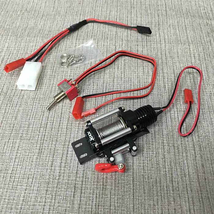 Детали RC электрическая лебедка для 1/10 D90 D110 Axial Scx10|rc parts|winch electric winchrc winch |