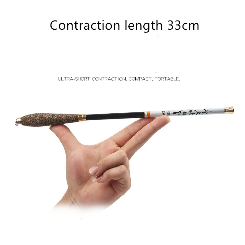 Ultra-short section portable squid rod hand pole ultra light super hard fishing rod 19tune stream squid rod set pesca olta peche