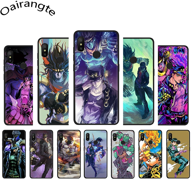 

JoJo Bizarre Adventure Soft Silicone Phone case for Xiaomi 5X 6 6X 8 A1 A2 Lite 9 9se Max3 POCOPHONE F1 9T A3 Pro CC9e