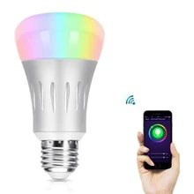 

Saltado Smart Wireless Bluetooth Speaker+7W RGB Bulb LED Lamp 110V 220V Led Light Music Player Audio with Remote E27 B22