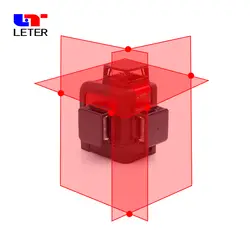 Новый Leter 3d лазерный уровень Крест лазерной линии Проекторы лазерной линии 360 градусов лазерной