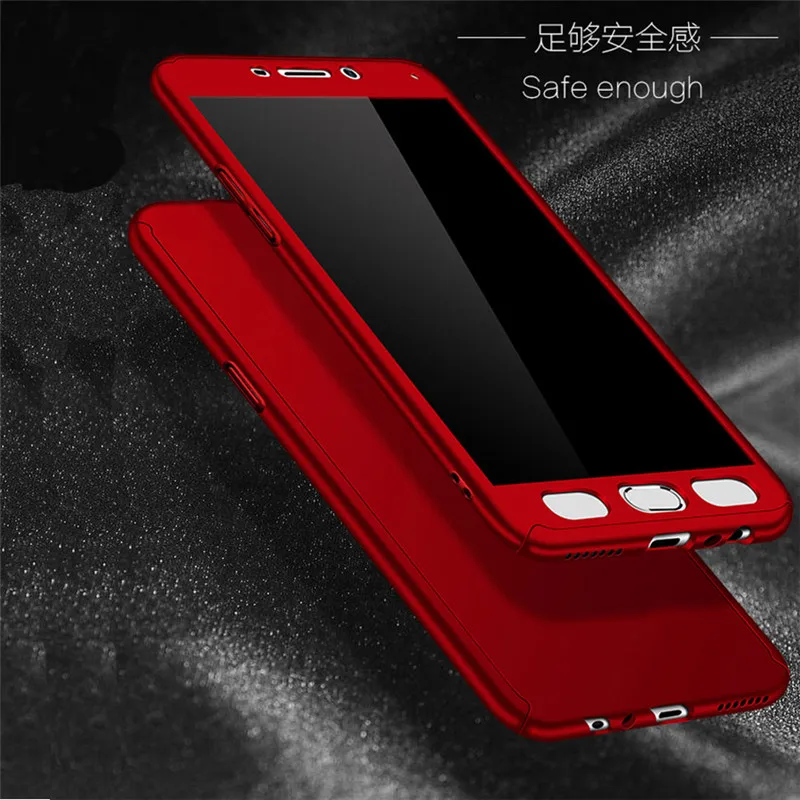 

360 Full Protection PC Plastic Hard Cases For Meizu M6 Note Meilan Note 6 For Meizu M6 Meilan M6 Matte coque with Glass Film