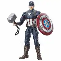 マーベルレジェンドアベンジャーズ 4 Endgame キャプテンアメリカミョルニル価値があるキャップ 6 "アクションフィギュアウォルマート独占スティーブ · ロジャースおもちゃ人形
