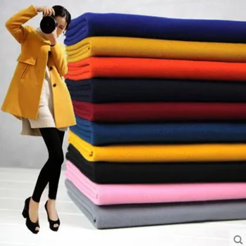 

Good 150*50cm 2pc Thicken Wool/Polyester Fabric Wool Fabric Patchwork Fabric Sewing Material Diy Winter Women Man Coat Jacket
