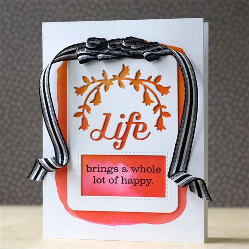 

Naifumodo Life Metal Cutting Dies For Scrapbooking Album Craft Dies Embossing Die Cut New 2019 Arrive Party Decoration