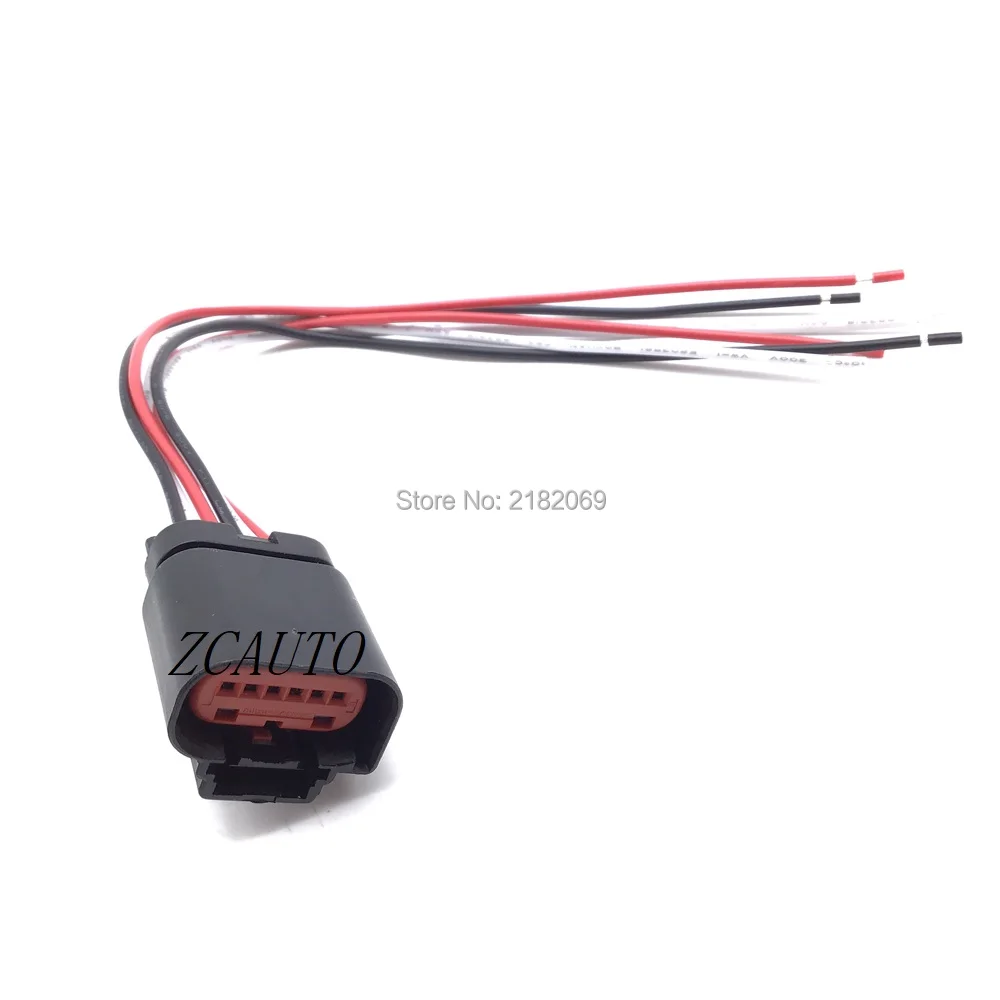 MAF Air Mass Flow Sensor Wiring Connector Wire Harness Pigtail Plug For