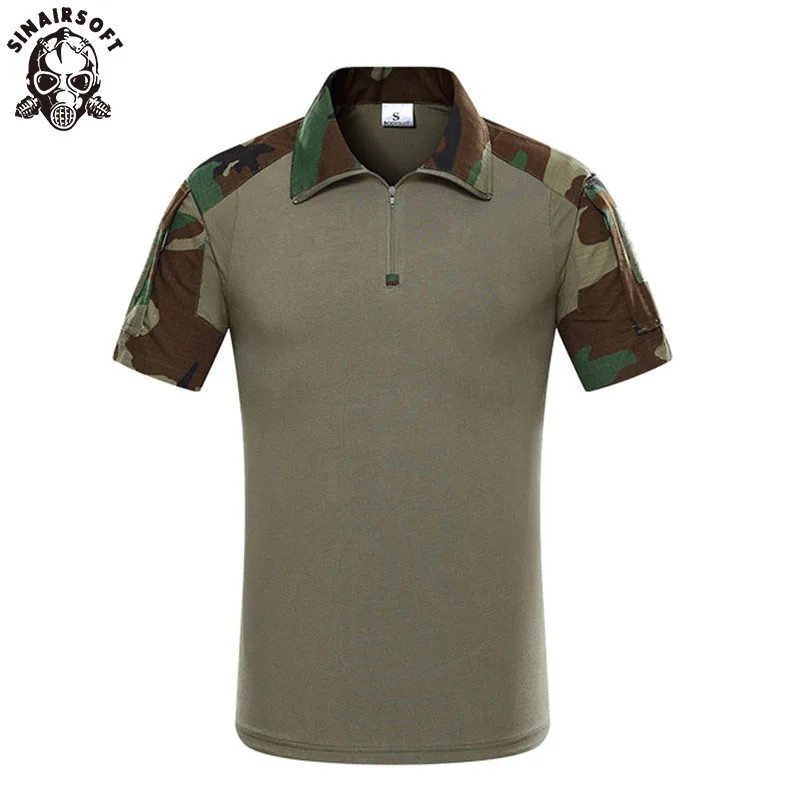 SINAIRSOFT, камуфляжная Военная тактическая Униформа, армейская Мультикам, страйкбольная футболка, дышащие впитывающие футболки, мужские футболки