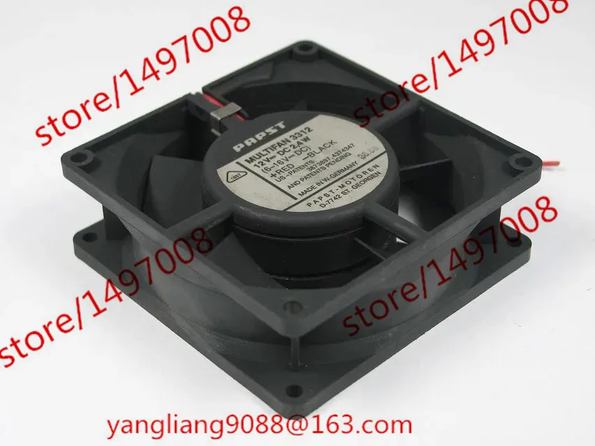 

ebmpapst MULTIFAN3312 MULTIFAN 3312 DC 12V 2.4W 2-wire 90x90X32mm Server Cooler Fan