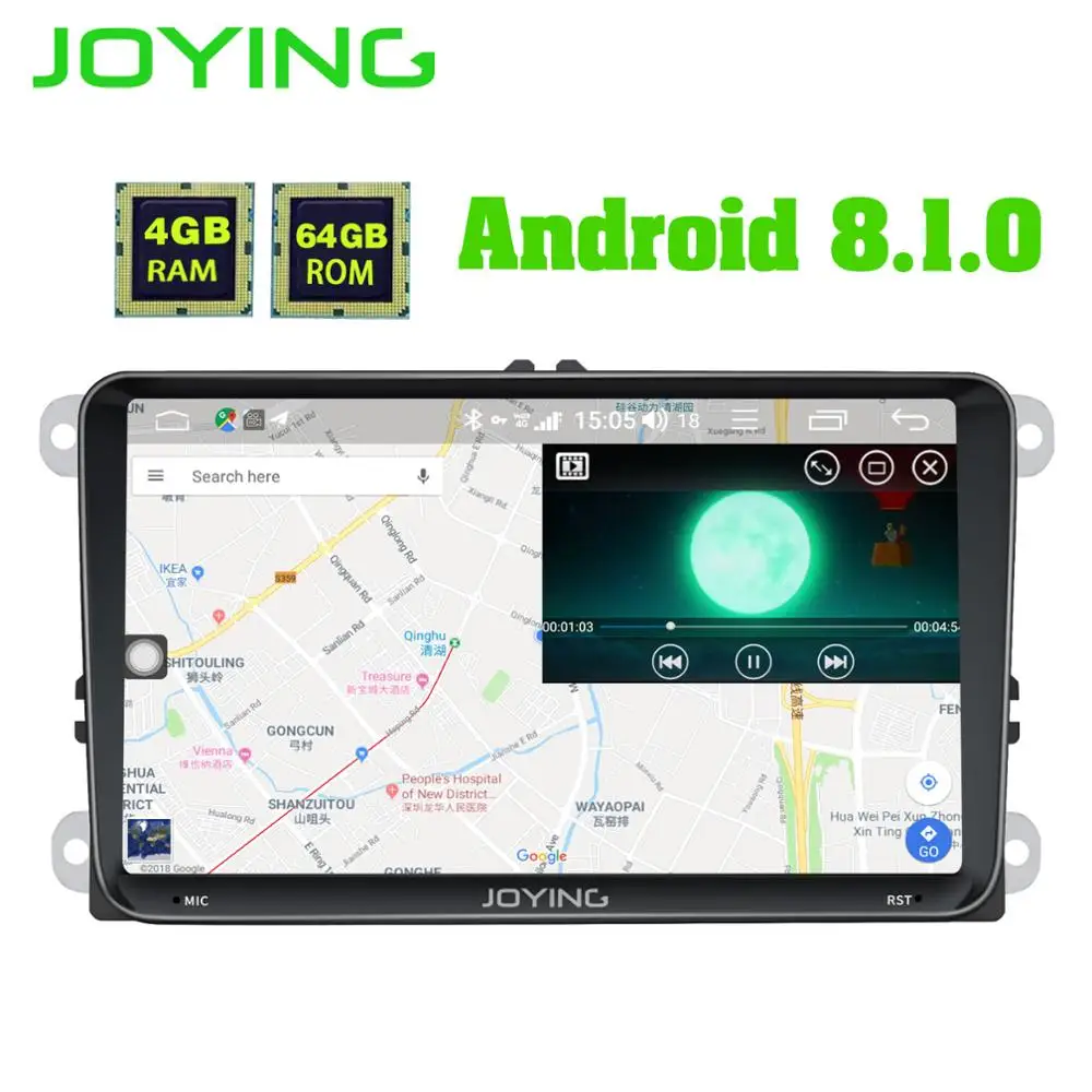 Discount 9"Intel 4GB+64GB Android 8.1 Car Radio Stereo Head Unit For Volkswagen VW Skoda POLO GOLF PASSAT GPS Multimedia Player Add DSP 4 Discount 9"Intel 4GB+64GB Android 8.1 Car Radio Stereo Head Unit For Volkswagen VW Skoda POLO GOLF PASSAT GPS Multimedia Player Add DSP 4