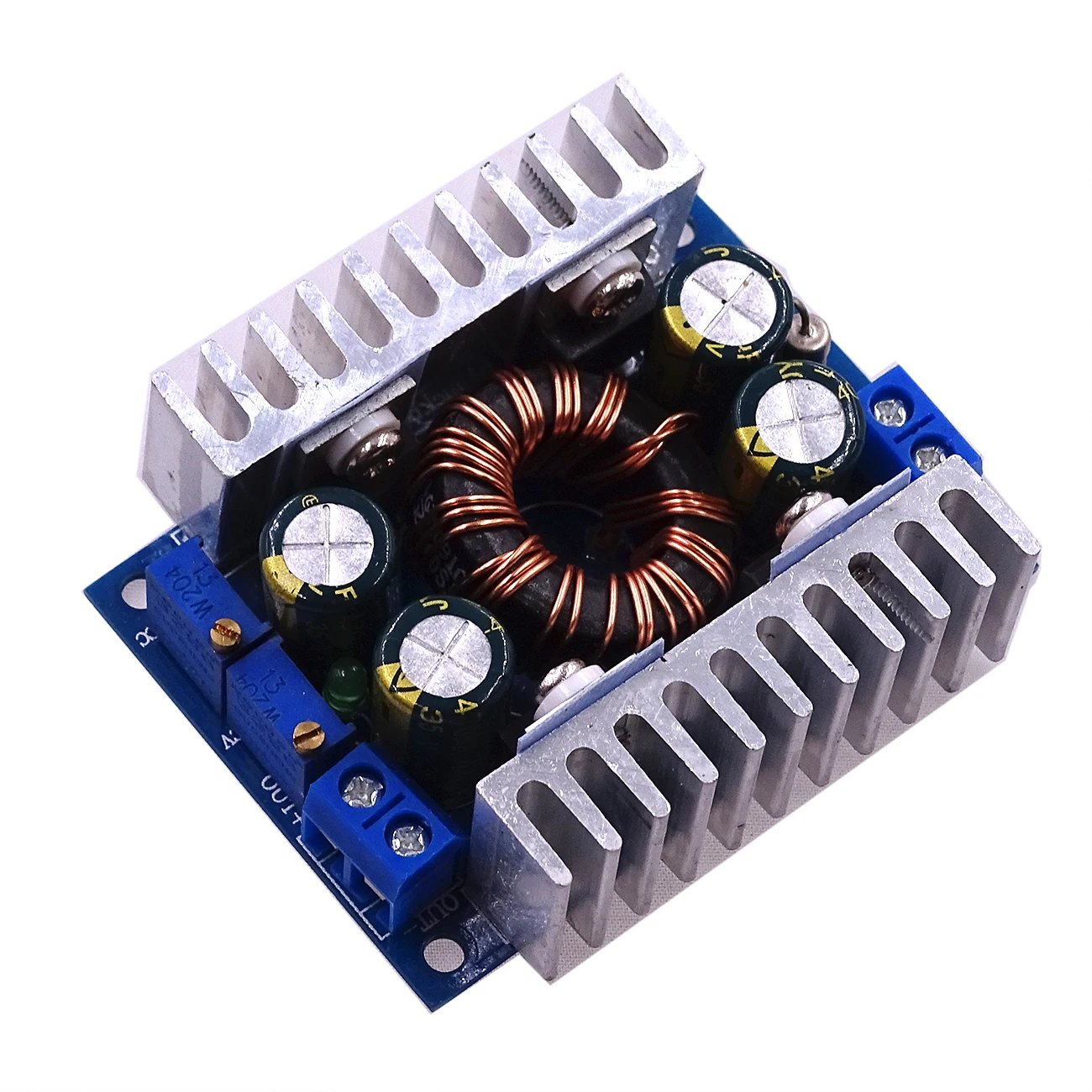 

10PCS stable version DC-DC 8A solar automatic step-up step-down adjustable power supply module 150 KHz circuit board module