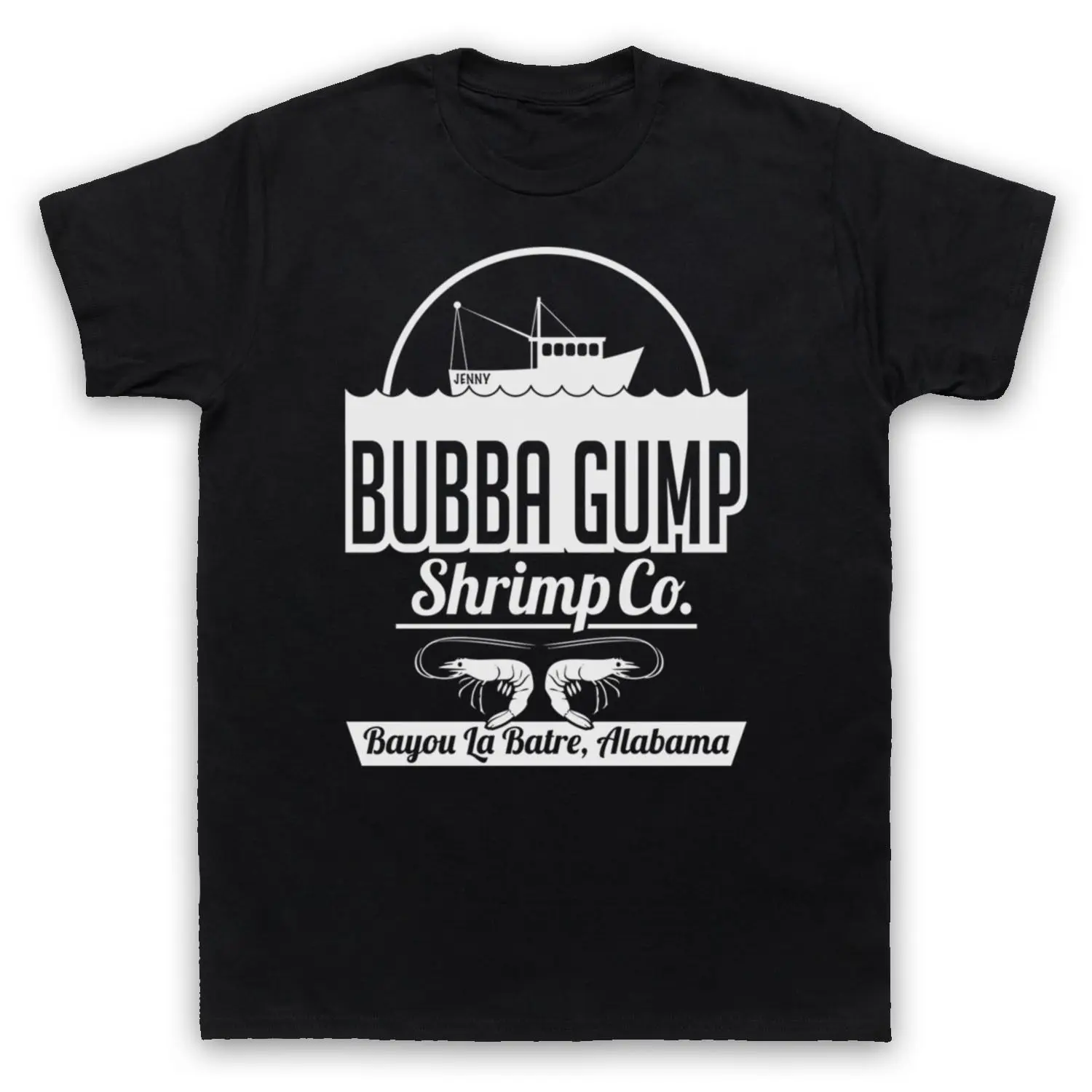 Форест Гамп неофициальный bubba gump креветки Co. Футболка мужская Дамы детский