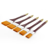 1Pcs Paint Brushes Acrylic DIY Graffiti Brush Set For Artist Oil Scrubbing Brush School Drawing Paint Stationery Supplies 2