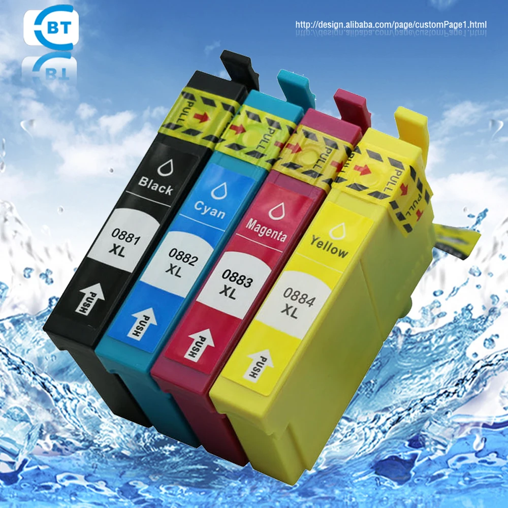 

4 color 1set compatible epson 88  t0881 ink cartridge for CX4400/CX4450/CX7400/CX7450/N11  NX110/NX215/NX300/NX305/NX415