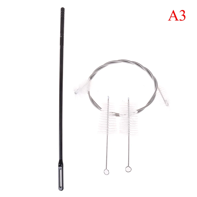 Trumpet Instrument 4pcs/Lot Cleaning Maintenance Kit Mouthpiece Brush