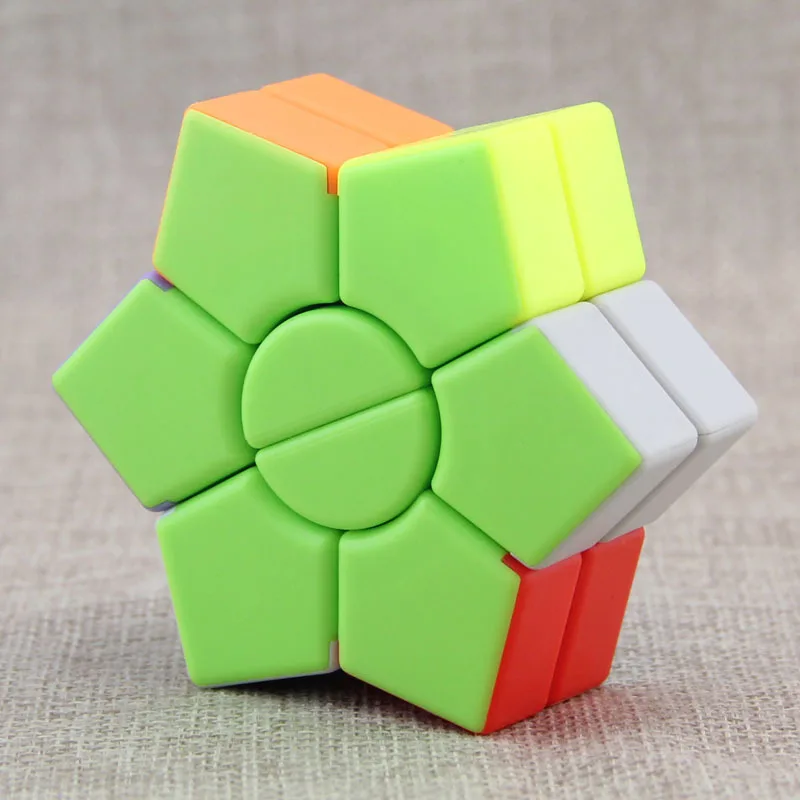 1 шт. шестиконечная звезда магический куб ультра-Гладкий Профессиональный скоростной куб головоломка твист игрушка Stickerless Cubo Magico
