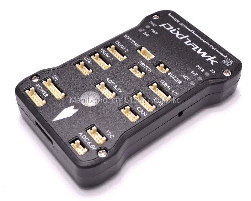Pixhawk PX4 автопилот PIX 2.4.7 обновленный 2.4.6 32 бит ARM Контроллер полета с выключателем безопасности и зуммером/4 ГБ sd-карта