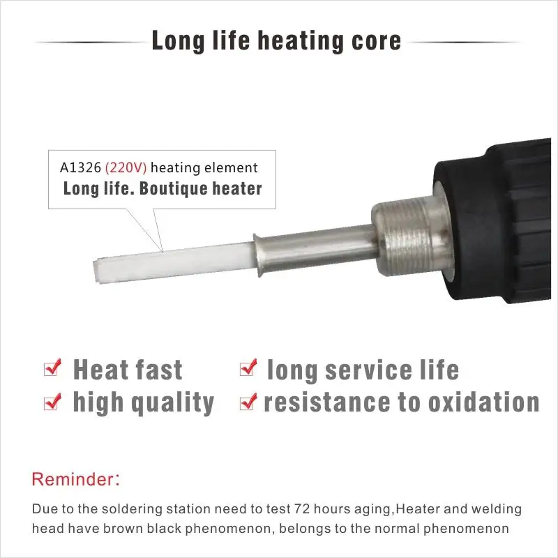 Soldering iron 60W Adjustable Temperature Electric Welding solder EU plug Welding Solder Station Heat Pencil Soldering iron (5)
