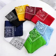 

Unisex Cotton Blend Hip Hop Bandana Headwear Hair Band Scarf Neck Wrist Wrap Band Magic Head Square Scarf