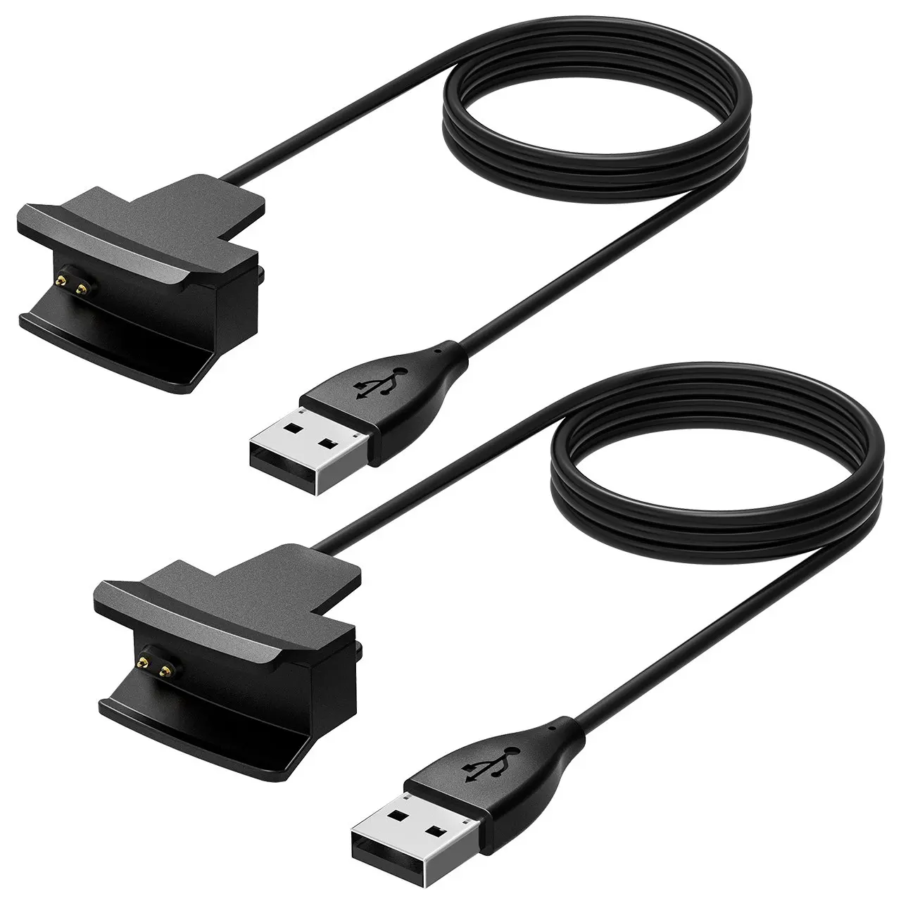 Зарядное устройство Cablor Fitbit Alta 2 шт. 1 м Сменные зарядные USB-кабели для браслета Band |