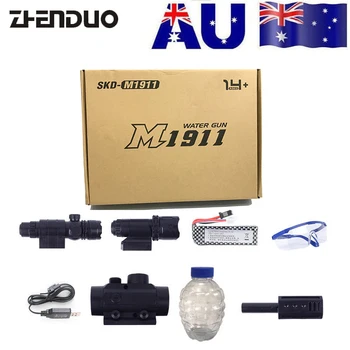 

ZhenDuo Toys SKDm1911 Electric Gel Ball Toy Gun For Children Outdoor Hobby Toy