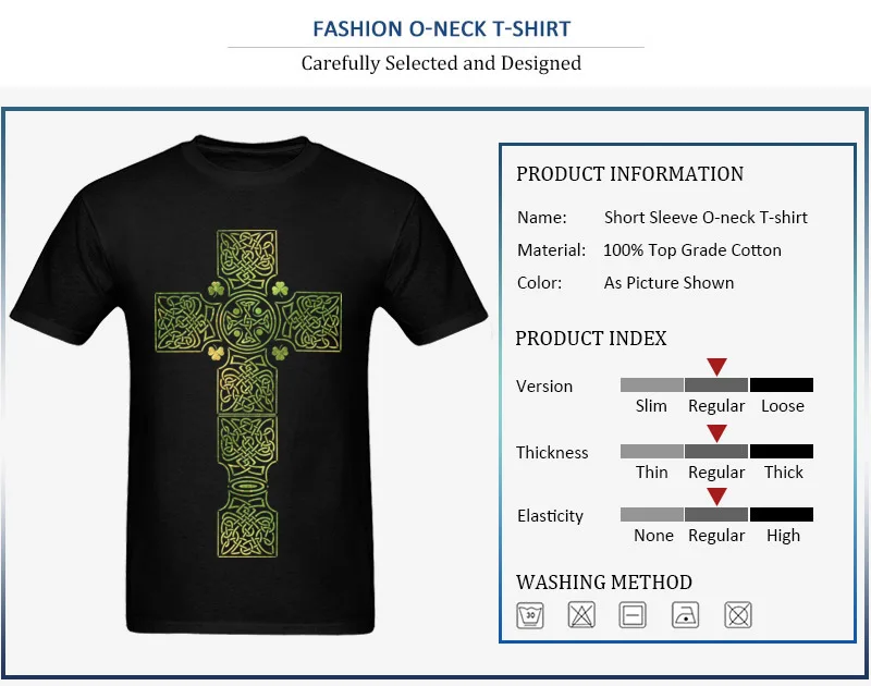Lucky Celtic Cross_detail_black