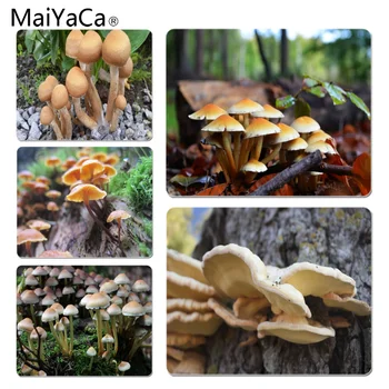 

MaiYaCa Simple Design Fungus Mushrooms mouse pad gamer play mats Size for 180x220x2mm and 250x290x2mm Small Mousepad