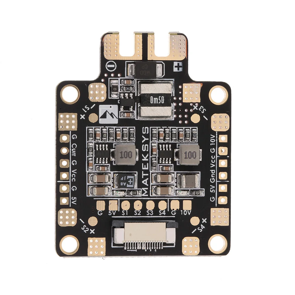 

Matek FCHUB-6S Hub PDB Power Distribution Board with 184A Current Sensor 5V 10V BEC for RC FPV Racing Drone Quadcopter