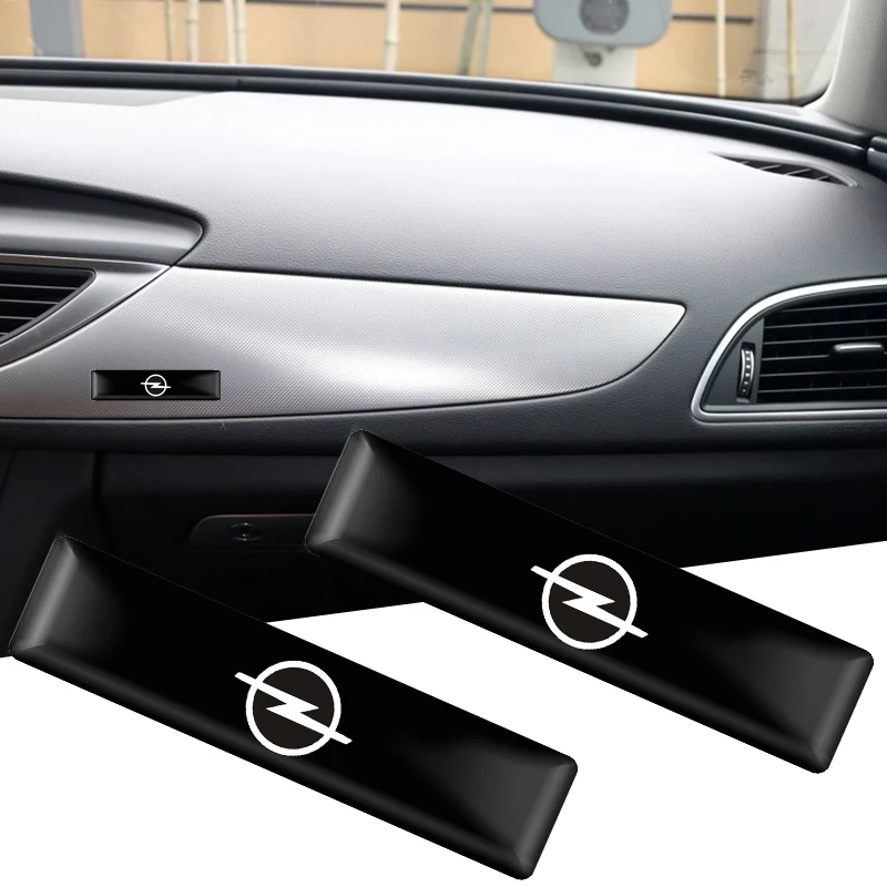 

4pcs Car Decorative Sticker Emblem Decal For Opel Zafira a b Astra h g j k f Mokka Corsa b c d Vectra Insignia Auto Accessories