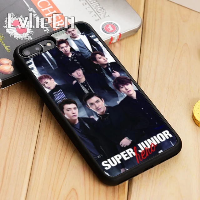 Супер юниорский корейский чехол для телефона LvheCn Idol Group iPhone 5 6s 7 8 plus 11 12 Pro X XR XS max
