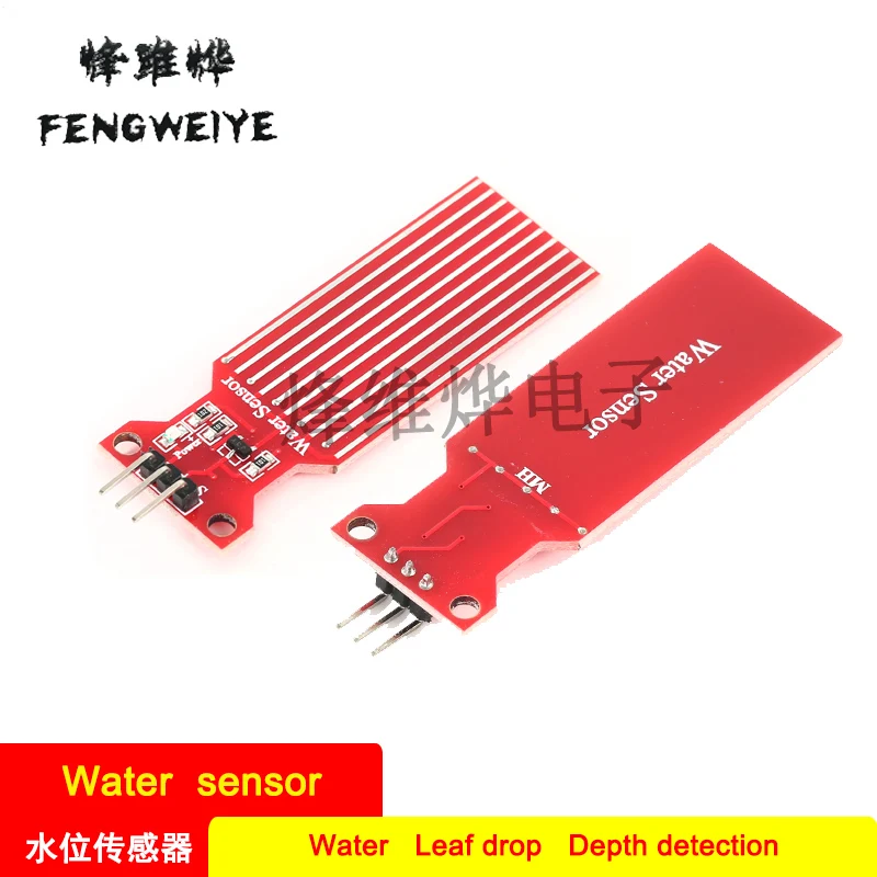 Panel Water Level Sensor Water Sensor for Moisture Droplet Depth Detection Compatible