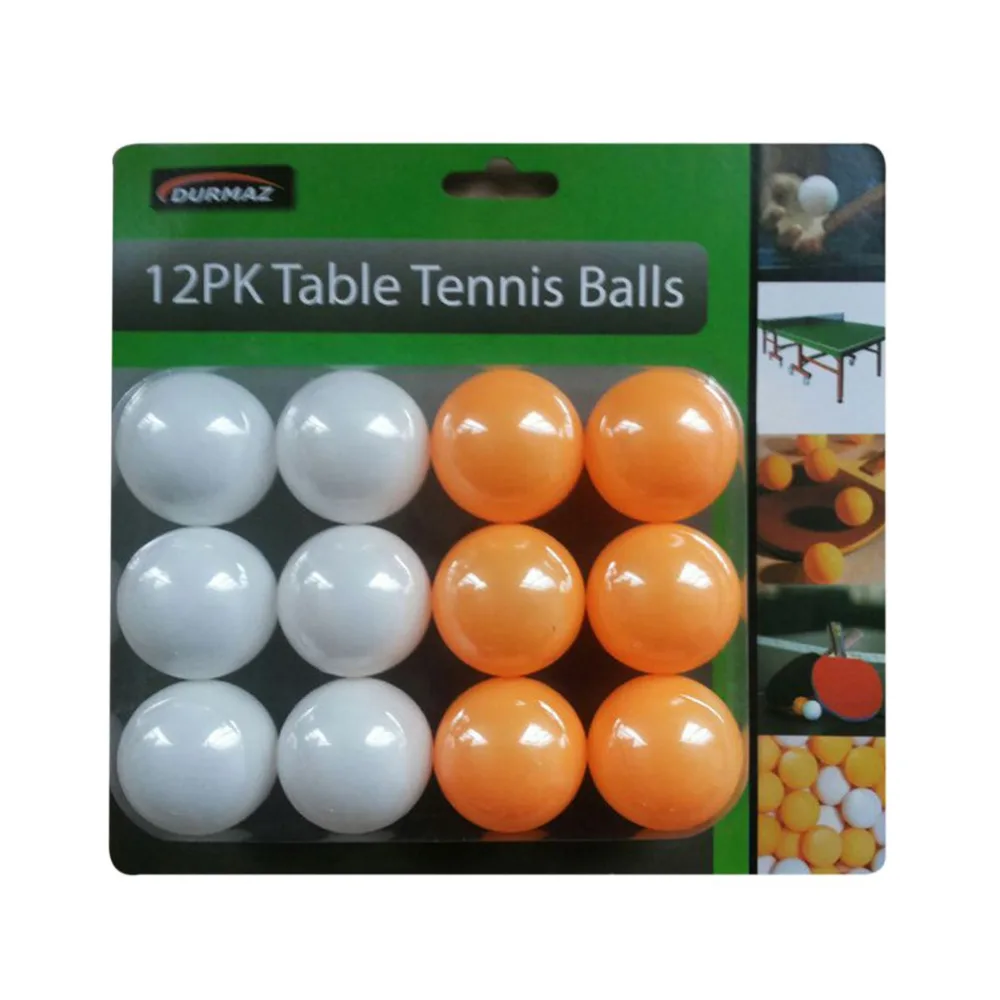 New 12Pcs/lot Tennis Ping Pong Balls 4cm Table Tennis Balls Training