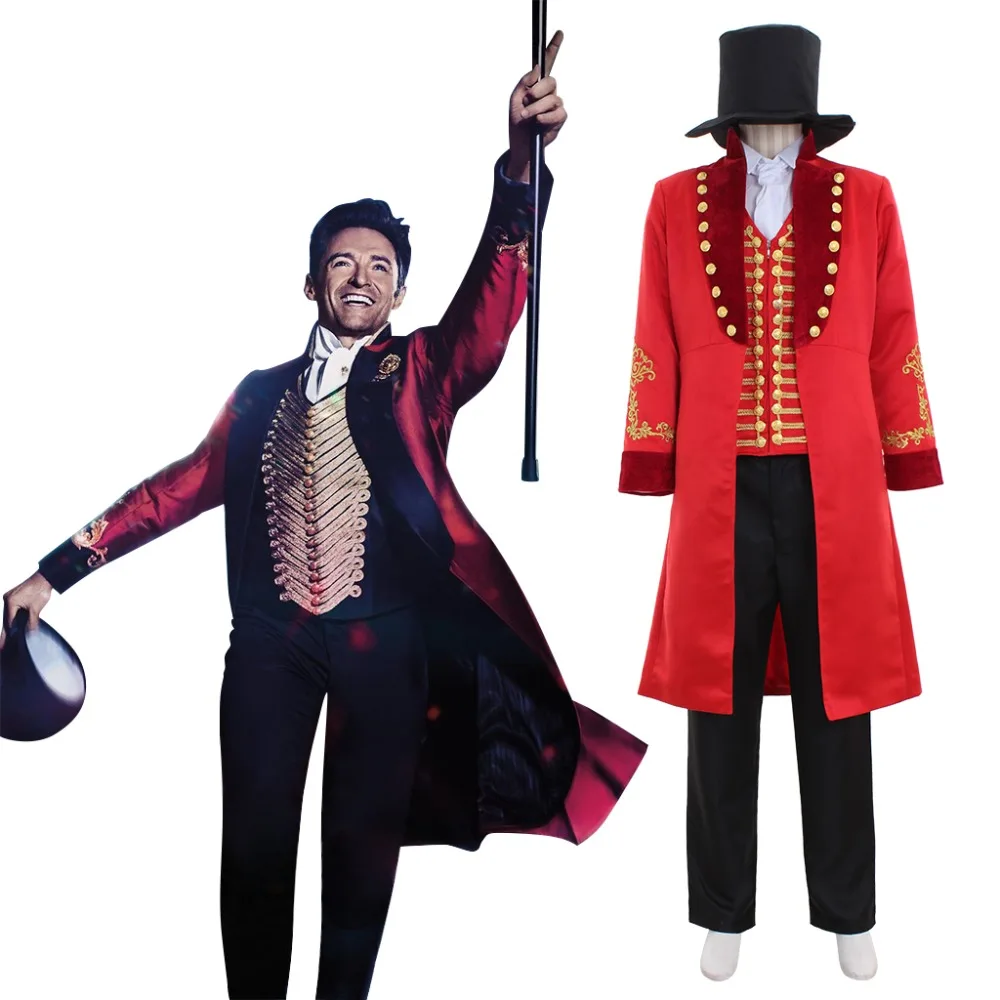 Cosplaydiy The Greatest Showman Cosplay Costume Adult Mens The Greatest ...