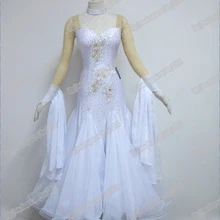 Бальные современные танцевальное бальное платье Вечерние стандартные Watlz Танго танцевальное платье B-0105