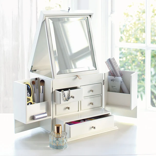 Aliexpress.com : Buy Desktop wooden cosmetic storage box ...