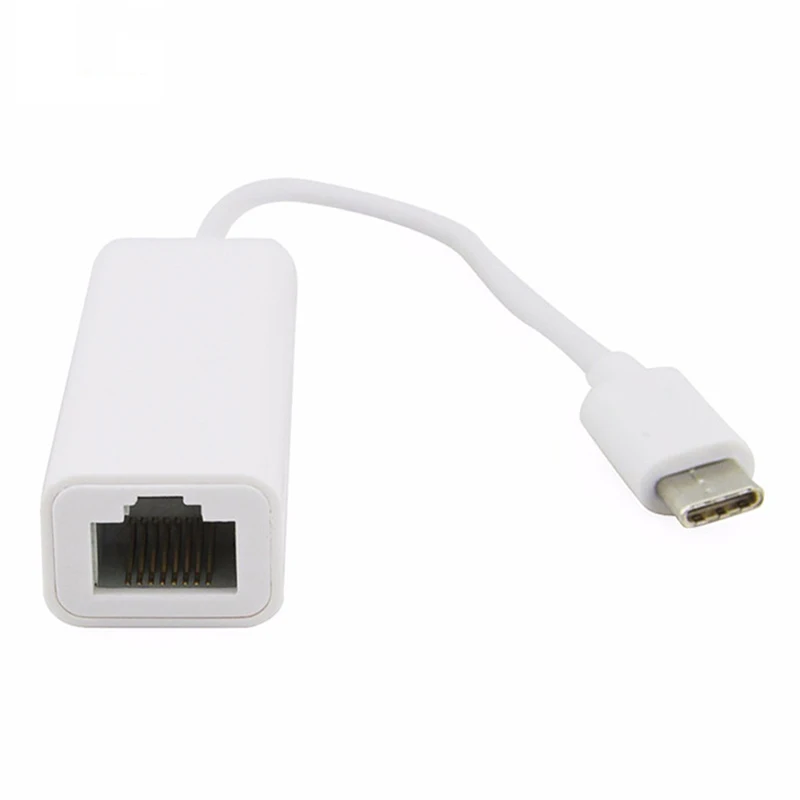 10/100 Мбит/с USB C Ethernet адаптер сетевой карты USB-C к Ethernet RJ45 Lan для MacBook Windows 7/ 8/10 Тип C Ethernet