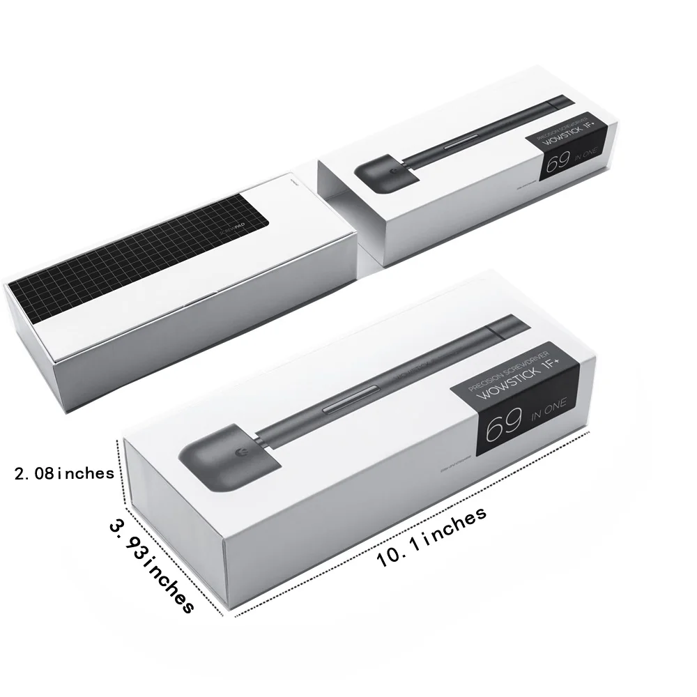 Wowstick 1F 64 в одном прецизионный мини беспроводной шуруповерт батарея для сотовых телефонов камера Инструменты для ремонта