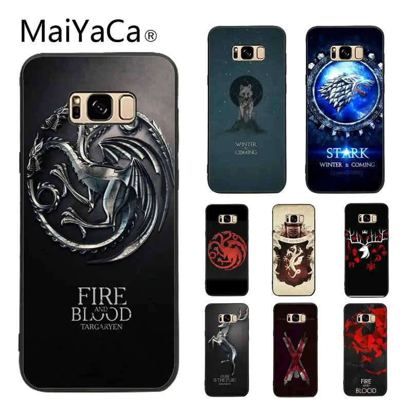

Maiyaca Game OfThrones House TargaryenSoft Silicon Black Phone Case Cover For Samsung J730 J7 J2Pro J4 J4 PULS J6 J6 PRIME J8