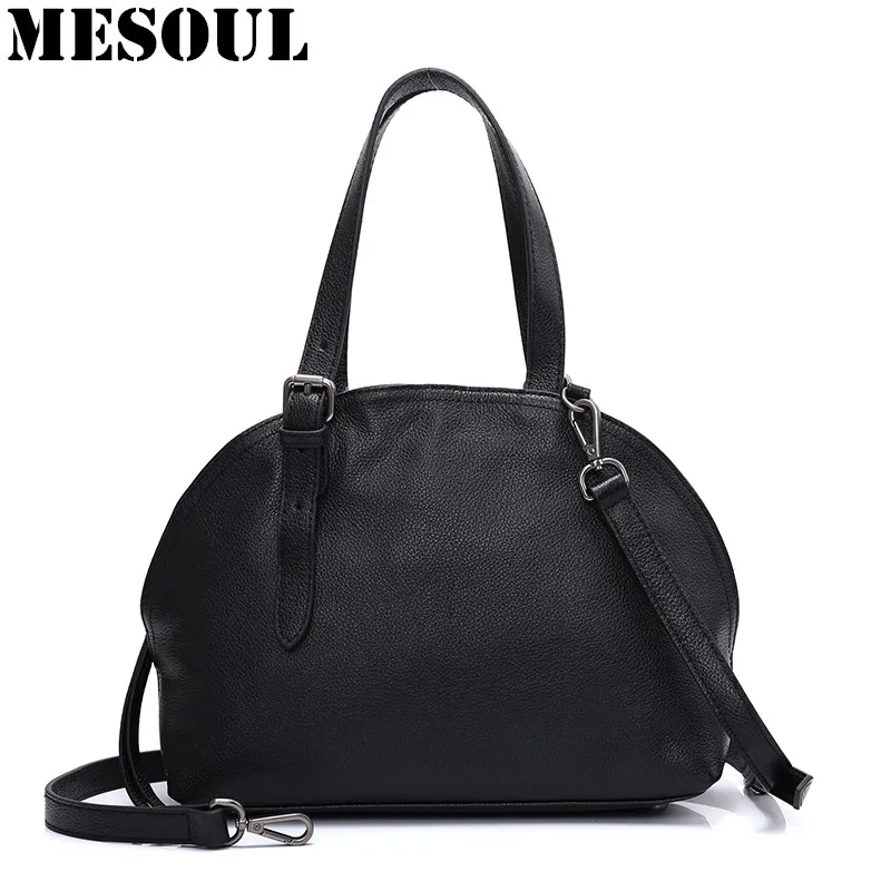 Shell Bags Totes 100 Genuine Leather Women's Handbags Designer High Quality Shoulder Bag