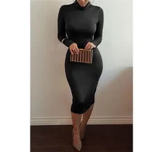 Free shipping 8 Colors 2016 Women s Sexy Slim Fashion Europe Style High Neck Clubwear font