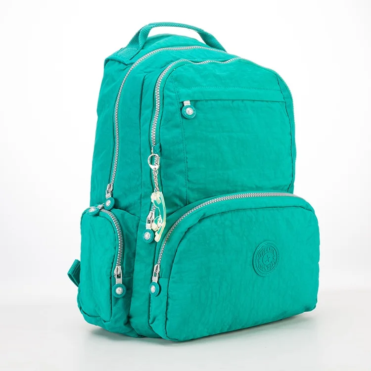 TEGAOTE, женские рюкзаки, школьный рюкзак для девочек-подростков, Mochila Feminina Escolar, нейлоновый рюкзак для путешествий, для ноутбука, женский рюкзак, Sac A Dos - Цвет: green